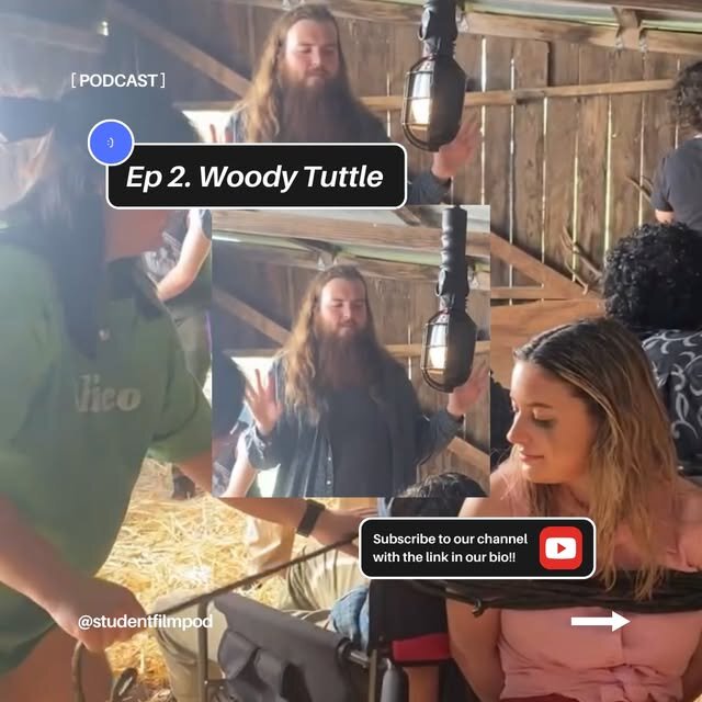 Student Filmmaker Podcast Instagram post